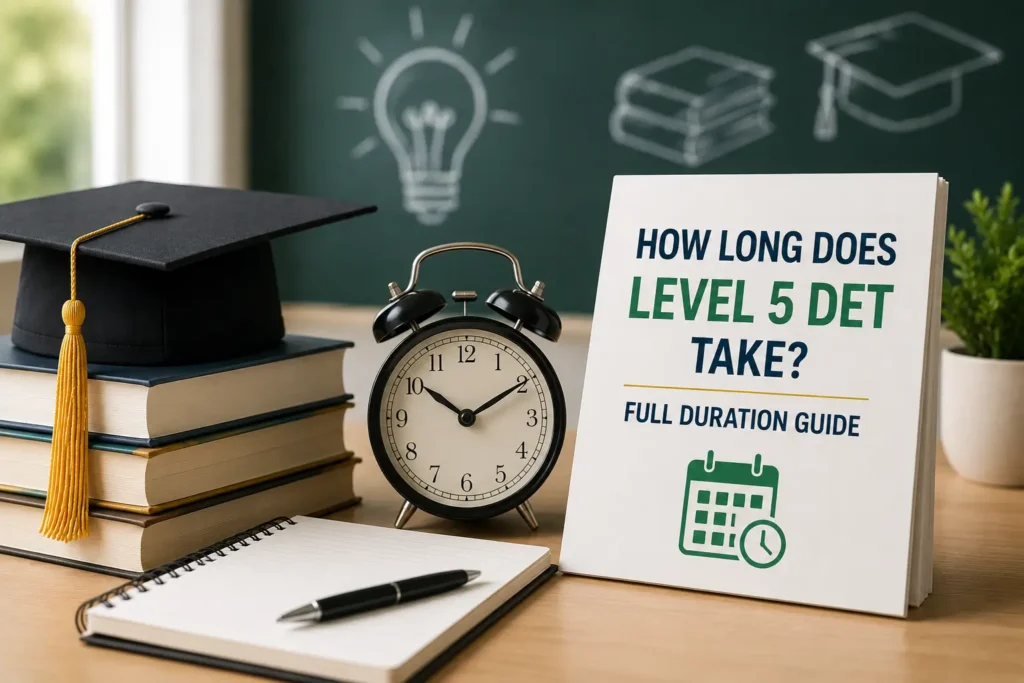 How Long Does Level 5 DET Take Full Duration Guide